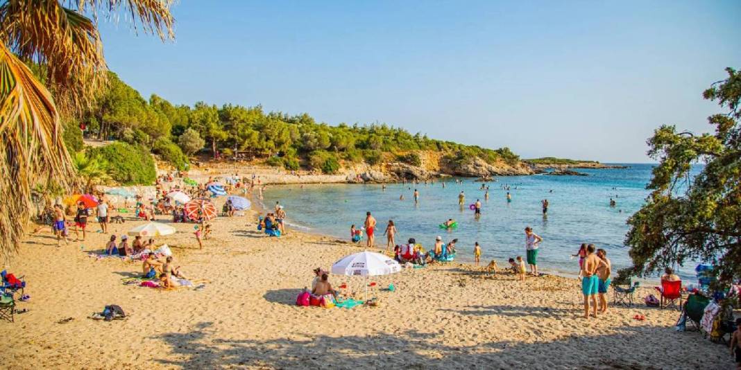 Yarım saatte ulaş tüm gün keyfini sür! İzmir’in sakin sahili: Denizi, kumu, tabiatı harika… 5